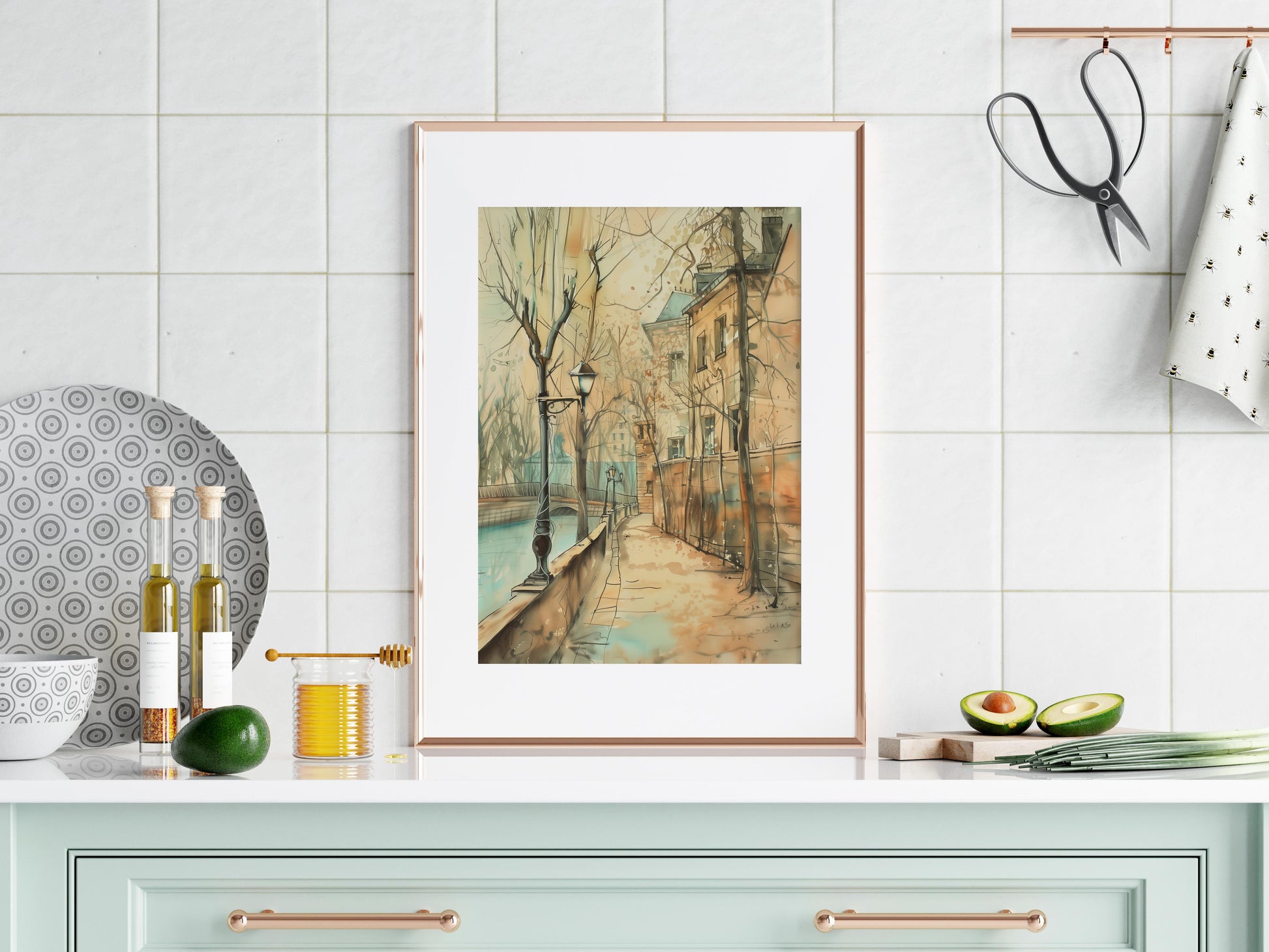 City Promenade- Culture, Gift Idea, Art Collection, Living Space Design, Office Decor