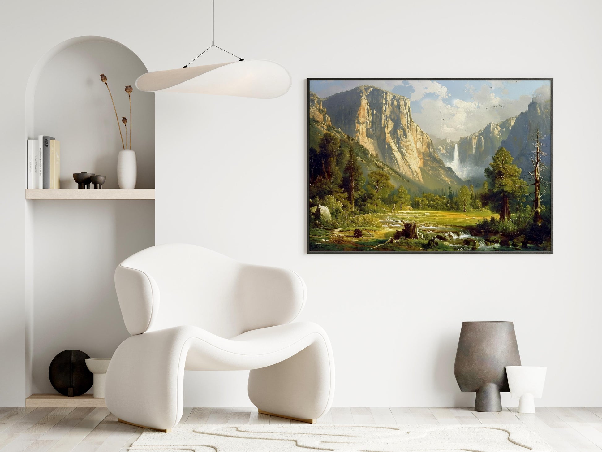 Majestic Yosemite Valley- Yosemite Valley, Waterfalls, Clarity, Streams, Light and shadow