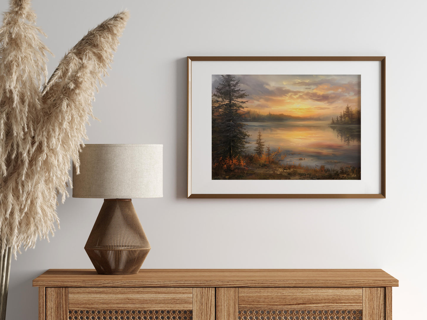 Dawn at Algonquin Park- Sublimity, Play of Light, Still Life, Reflection, Canada