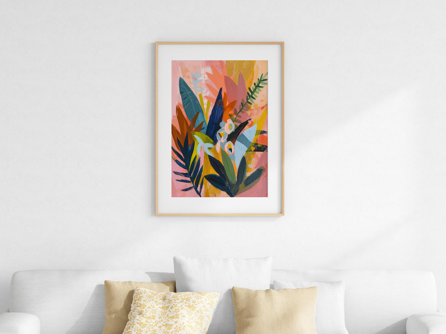 Florale Sinfonie- home decor, Eloise Belmonte, Art Deco, nature depiction, Aix-en-Provence