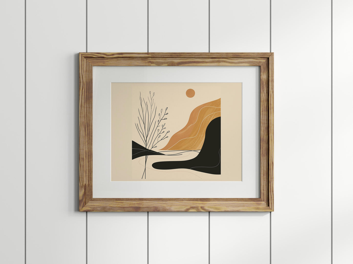 Whispering Current- meditation, serenity, minimalist style, organic shapes, serene composition