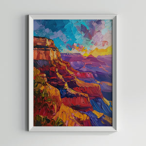 Color Play of the Grand Canyon