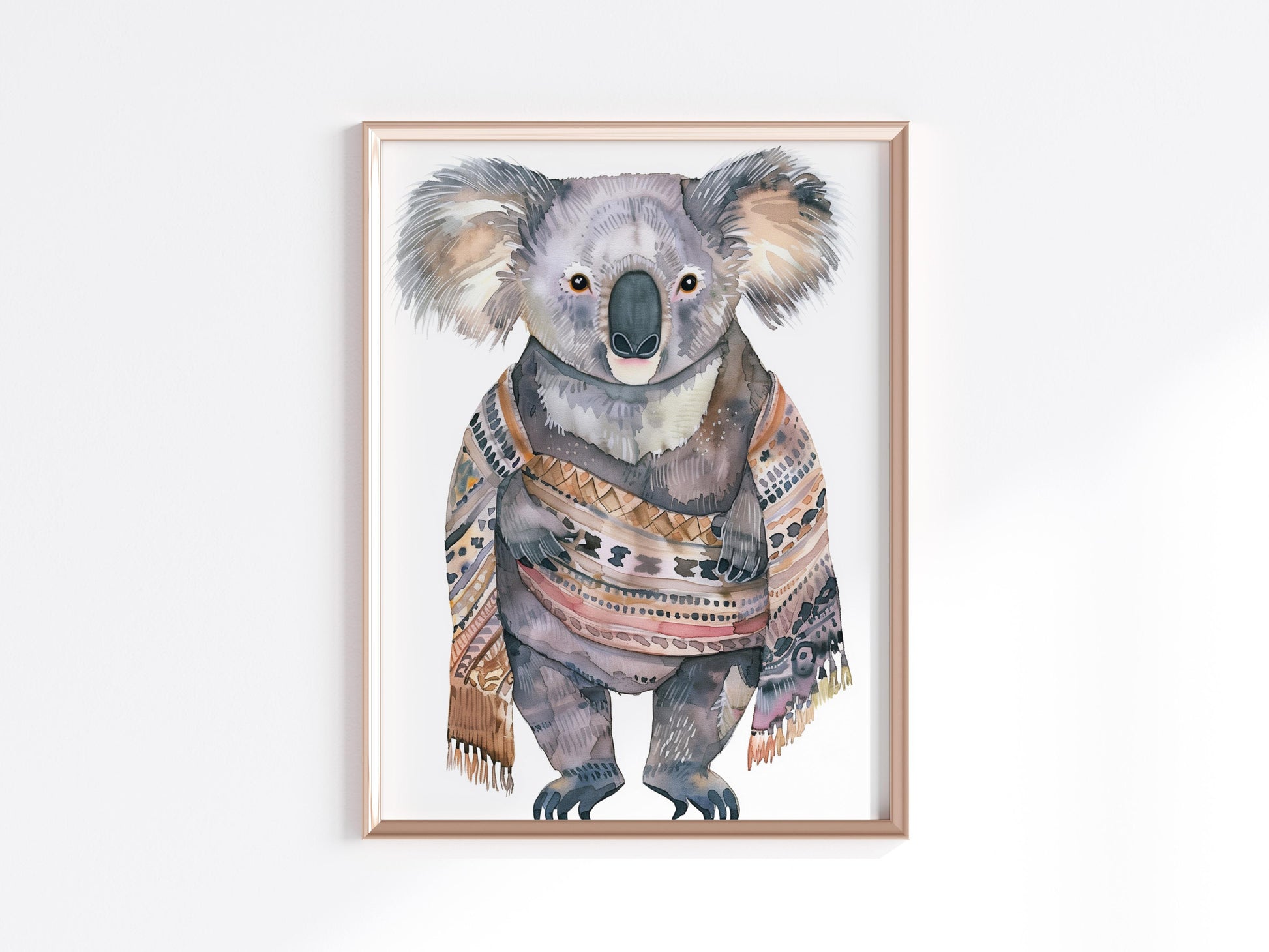 Mystical Koala of the North- Nordic art, Eliana Solberg, koala, modern fairy tales, anthropomorphic