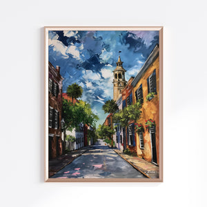 Charleston Charm - An Impressionistic City Portrait by Isabella Conti